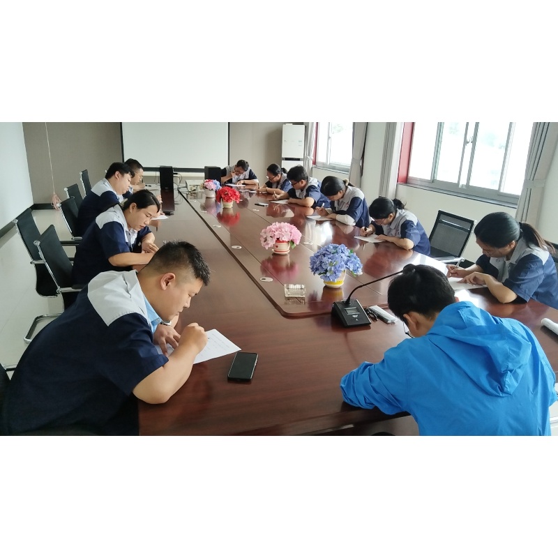 林州工務(wù)鐵路器材制造有限公司職工進行崗位技能筆試測試